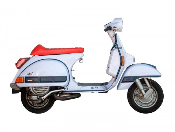 Sitzbank FASTBACK 2 0 Vespa PX Rot Sitzbänke Sitzbank Rahmen