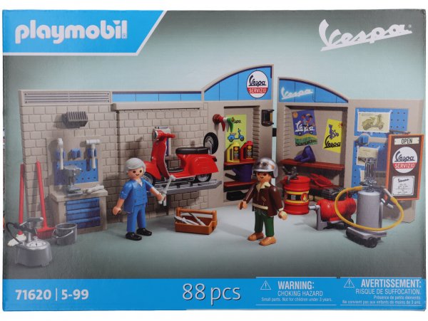 Model -PLAYMOBIL®- 60s Vespa Garage