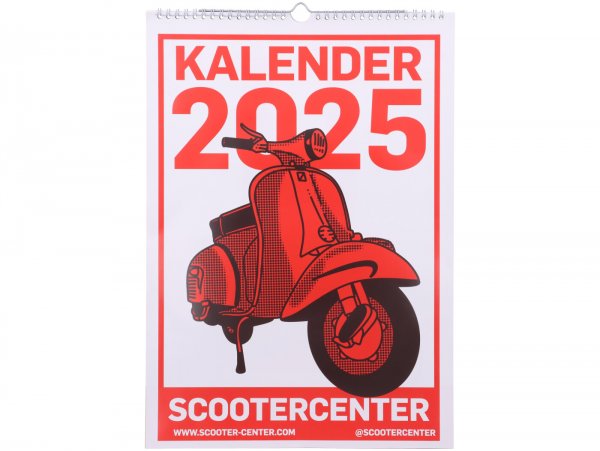 Kalender -SCOOTER CENTER- 2025