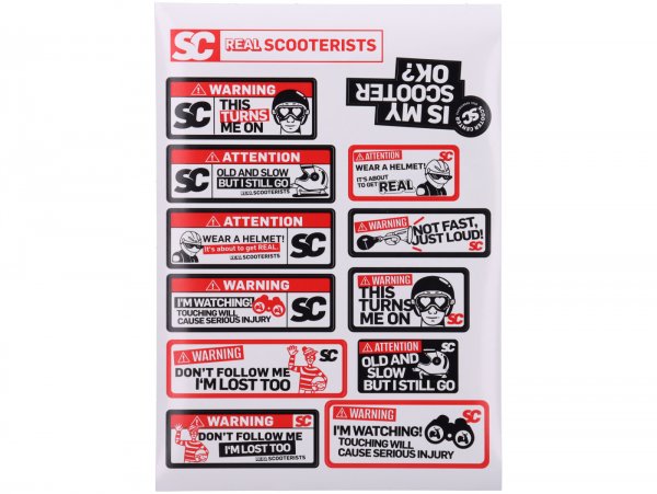 Kit adhesivos -SCOOTER CENTER-DIN A5