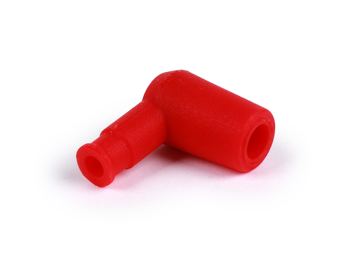 Spark Plug Connector -MALOSSI- Silicone Red - 90° | Spark Plug Caps ...