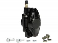 Front brake calliper -OEM QUALITY Ø30mm- Vespa PX 2011, Disc '98, Millenium, LML Star/Stella, retrofit brake Grimeca NT - fits also SKR125/150- black