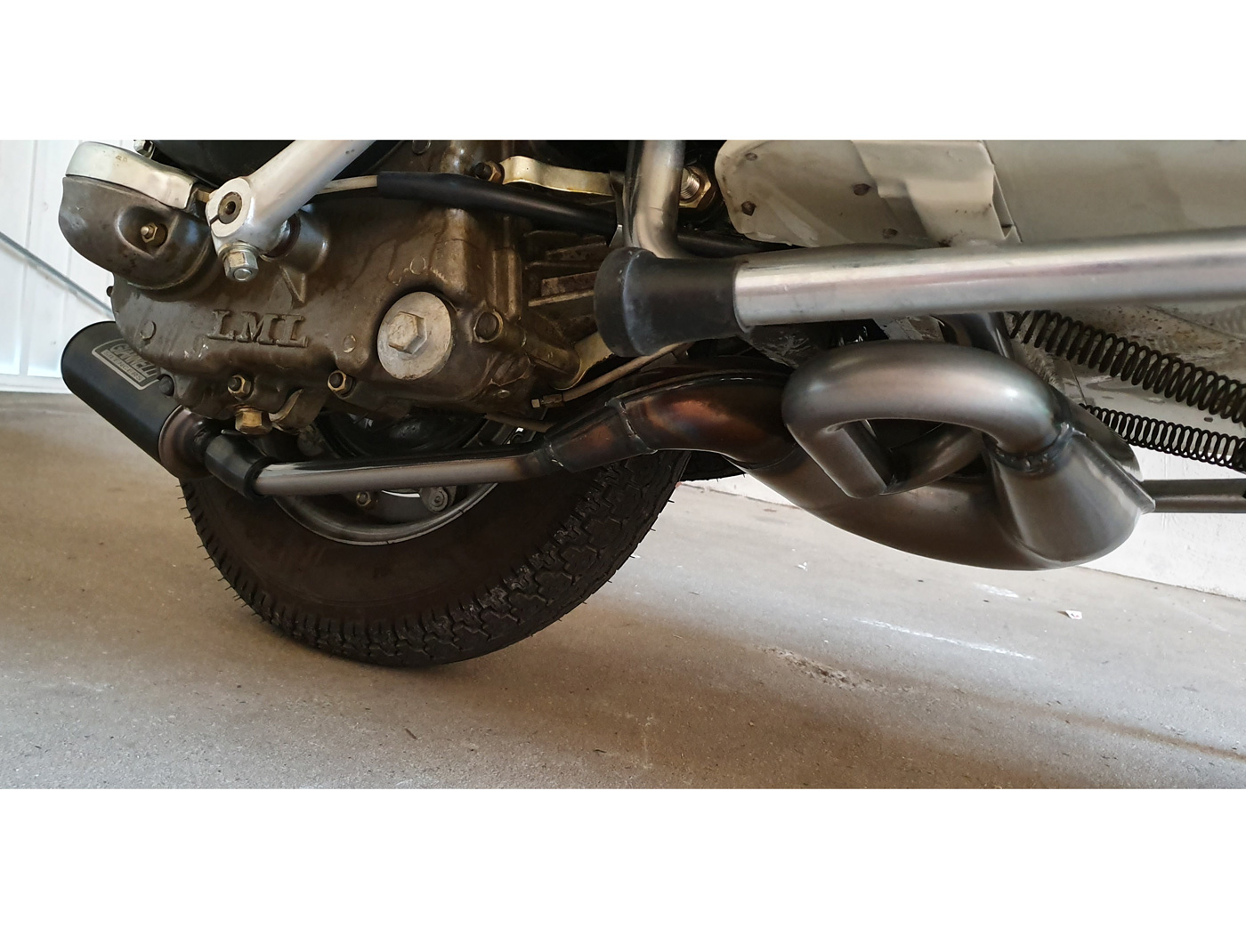 Exhaust -GIANNELLI- LML Star 125-150cc (4-stroke) - E-mark