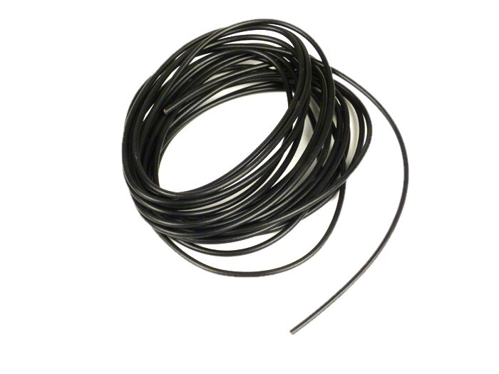 Electric wire -UNIVERSAL 1.50mm²- 5m - black | Electrical | Workshop ...