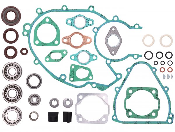 Motorrevisions-Set -BGM PRO FKM/Viton® (E10 beständig)- Vespa Smallframe PK125 XL, PK125 XL2, ETS125 - (Ø 24mm Konus)