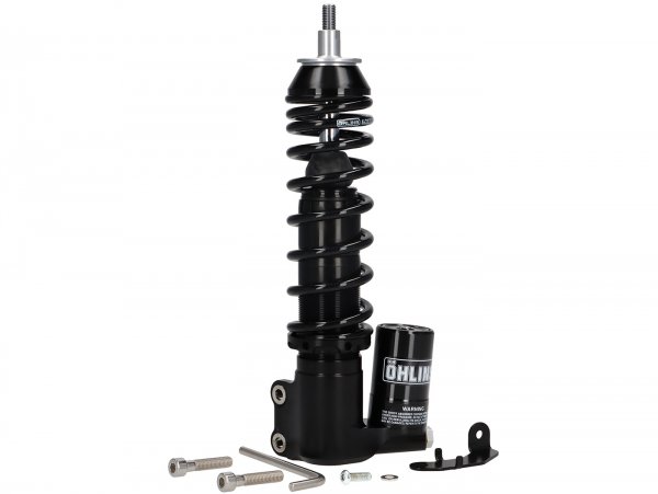 Front shock absorber -ÖHLINS- STX 36 Blackline, 240mm- Vespa GTS 125-300 (-2013, 2017-2022), GTS SUPER 300 HPE, SUPERSPORT 300, SUPERTECH 300 HPE, GT 125-200, GTL 125-200, GTV 125-300