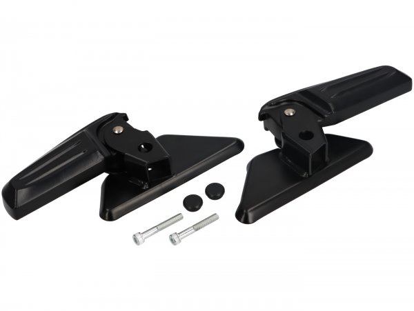 Kit reposapiés -OEM- Vespa Primavera 50-150, Sprint 50-150 - negro