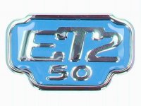 Name plate -PIAGGIO- Vespa ET2