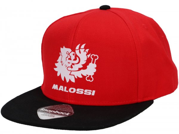 Snapback Street Cap -MALOSSI- osso/nero