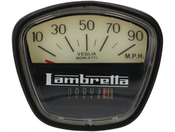 Speedo -LAMBRETTA- DL 200, GP 200 - 90mph