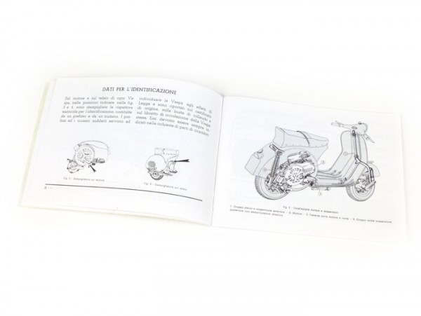 Owner's Manual -VESPA- Vespa GS 150 (1955) | Instruction Manuals ...