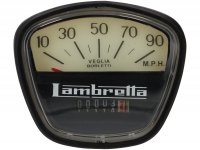 Compteur -LAMBRETTA- DL 200, GP 200 - 90mph